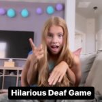Shaylee Mansfield Instagram - This is a very famous, hilarious game played by Deaf people for decades! The person behind becomes the hands telling a story, joke, or whatever. The person in front must do their best to do the story justice using their facial expressions ONLY. The result? Tons of mistakes and laughing! 😂🤣😅 Austin, Texas
