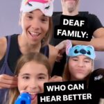Shaylee Mansfield Instagram – ⚠️ Loud sound! Are you ready to watch “Who can hear better?” challenge that my Deaf family got into?!? 🔉💥📢 This challenge proves that not all Deaf people hear the exact same way or hear absolutely nothing. There are different types of hearing loss. And the most important thing – we don’t care if we can hear better or not. 

(FYI: The challenge was done with all of our consent.)