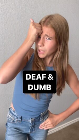 Shaylee Mansfield Instagram - Over the past two weeks, I’ve experienced ridicule, harassment, and attacks simply for expressing my pride as a Deaf person by cheering out loud for my Deaf school 🩷. When people make fun of me for being Deaf, they’re not just targeting me; they’re mocking every single Deaf person out there.

Deaf individuals have endured discrimination for how they speak, being unfairly labeled as ‘dumb,’ and even compared to animals 🙊. Take a moment to imagine what it would be like if you faced the same unjust treatment. 

It’s time to say, “Enough is enough.” If you stand in solidarity with the Deaf community, please share this video to help us spread awareness and promote a world where everyone is valued. ✌️