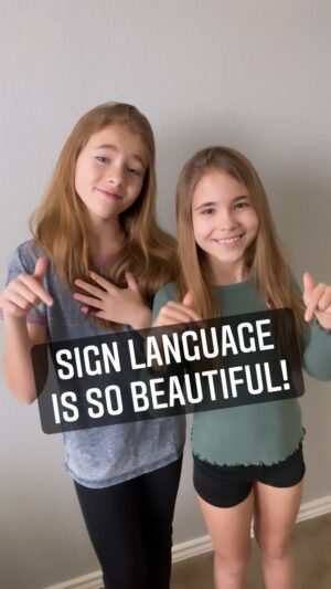 Shaylee Mansfield Instagram - So many people have said that sign language is so beautiful. It certainly is, but it is also graphic! Watch the video to get a glimpse of how sign language can be graphic. 😳🤭😂😅