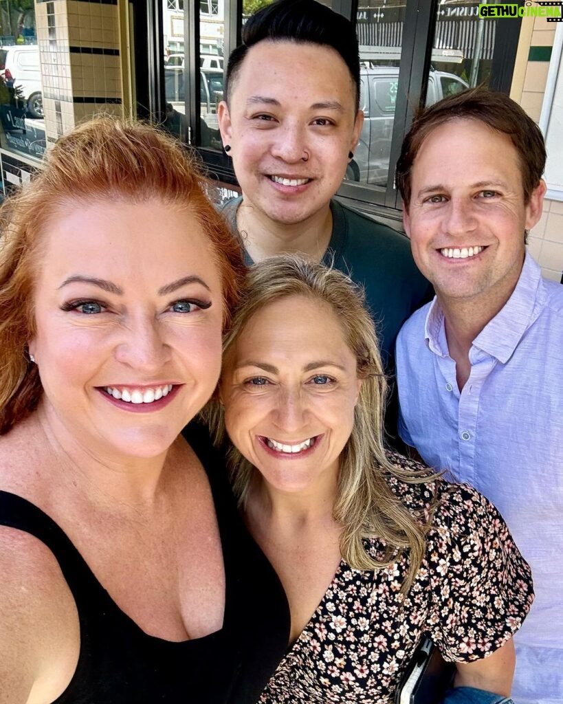 Shelly Horton Instagram - One of my favourite human beings is Keith from @inspirespeakers.com.au He’s so supportive and always champions my MCing work. So it was great to catch up in person with him and meet fab new recruit @jaano2911 along with with my super agent @simslstyle Dream team! Absolute bloody dream team.