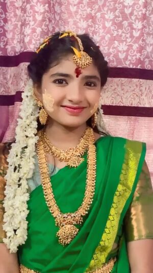 Sherin Thara Instagram - Finally trending one 😜 
#offscreen #shoot #baakyalakshmi 

#babysherin #babymayu #mayu #vijaytelevision #vijaytv #trendingreels #trendingnow #explorepage #explore #awesome #fun #family #love #reels #reelsinstagram #instagram #traditional #imdian #culture #trending #babyshruthi #mounaraagam #instapost #instalike #instagood #i̇nstadaily
