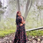 Sherin Thara Instagram - Good evening ❤️ Outfit @minime_by_arjocouture #babysherin #babymayu #mayu #baakyalakshmi #vijaytelevision #bigboss7tamil #celebrity #explore #outfitoftheday #influencer #digitalinfluencer #outfits #rainy #climate #instamood #instadaily #instafashion #instapost Kodaikanal