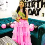 Sherin Thara Instagram - It’s my day 12 Oct💖 👗customised by @rehrakidscouture Amazing all arrangement organised by @namma_veetu_festival #babysherin #babymayu #mayu #baakalakshmj #vijaytelevision #instagood #outfitoftheday #enjoy #celebration #happy #birthday #celebrity #trending #trendingnow #explore #influencer #collaboration #picoftheday #photography #fun #family #love #happiness #instapost #instagram #insta