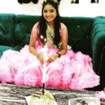 Sherin Thara Instagram - It’s my day 12 Oct💖 👗customised by @rehrakidscouture Amazing all arrangement organised by @namma_veetu_festival #babysherin #babymayu #mayu #baakalakshmj #vijaytelevision #instagood #outfitoftheday #enjoy #celebration #happy #birthday #celebrity #trending #trendingnow #explore #influencer #collaboration #picoftheday #photography #fun #family #love #happiness #instapost #instagram #insta