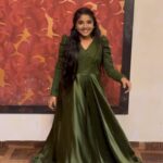 Sherin Thara Instagram - Last but not least 💚 Finally trending one 💚💚💚let’s party dance💚 Wearing @minime_by_arjocouture #babysherin #babymayu #mayu #baakyalakshmi #vijaytelevision #trending #trendingreels #explore }explorepage #instapost #instafashion #outfit #collaboration #influencer #instagram #insta #likesforlike #likes #fun #happy