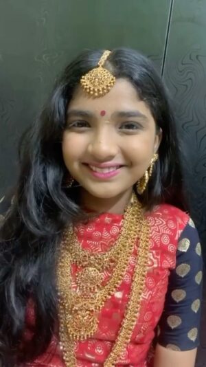 Sherin Thara Instagram - Hi friends❤️ which character exactly suit me Nandhinj or kundhavai?? Comment ⬇️

#babysherin #babymayu #mayu #baakyalakshmi #vijaytelevision #sherin #celebrity #ponniyinselvan #explorepage #explore #trending #trendingreels #instagood #instamood #instagram #insta #instalike #instafollow #fun #queen #love #happy #princess # instadaily #instapost #nandhini #kundhavai
