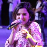Shirley Setia Instagram - In between the medleysss, a song from my first Telugu film.. #KrishnaVrindaVihari! 🦋 #varshamlovennella #shirleysetia #telugu #telugusongs #reelitfeelit #shirleysetialive
