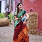 Shirley Setia Instagram - May Lord Ram always bless all of us with happiness, love and success. 💕 Happy #RamNavami to you all 📸: @venkat_photography_hyd 👗: @naveentummapudi_official & @sravanthidhontha 💇🏻‍♀️ : @hair_by_masthan 💄 : @madhuyedavalli 📌: @picturesqnext #shirleysetia