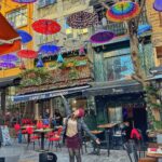 Shirley Setia Instagram - You can stand under my umbrella 🎶☂️ #istanbul #umbrellastreet #kadikoy #turkey #shirleytravels İstanbul - Türkiye