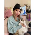 Shoko Nakagawa Instagram - ぴんくちゃん💗💗💗💗💗💗 #ぴんく #猫 #cat