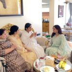 Shraddha Arya Instagram - RakshaBandhan understood from and celebrated with the very calming and enriching Brahma Kumaris. Thank you for gracing our home with your visit and bestowing on the words of Wisdom! 🙏🏻 #HarshaDidi #RupalDidi #BrahmaKumaris