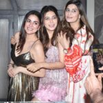 Shraddha Arya Instagram - I think I’m not meant to have quiet birthdays. I really tried this time! lol Thank You My FamBam for making it special for me ❤️ #BirthdayDinner #LoveMyFriends Photography: @mahadevallegunti 🤗