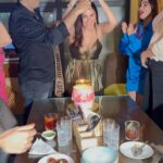 Shraddha Arya Instagram - I think I’m not meant to have quiet birthdays. I really tried this time! lol Thank You My FamBam for making it special for me ❤️ #BirthdayDinner #LoveMyFriends Photography: @mahadevallegunti 🤗