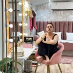Shraddha Arya Instagram - The Place where I spend more time than I do at Home …. my SELF-LOVE VAN aka My Vanity Van. #HomeIsWhereYouParkIt 😂❤️🧿