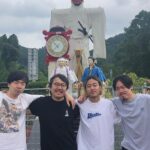 Shun Ishiwaka Instagram - 宮崎おわ🚣🚣🚣🚣🚣 ありがとうございました 晴れてて良かった ひやじるうまかった じどりもさいこうでした #funtaletour2023 #funtale #絢香 @ayaka_official_jp @kei_kawano @shuta_nishida @ochi_the_funk 宮崎市民文化ホール
