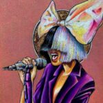 Sia Instagram - You made another day, made it alive 💖 (🎨: @d.romero10) - Team Sia
