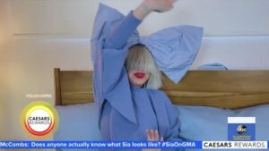 Sia Instagram - Sia performed "Together" & "Bird Set Free" bright and early on @goodmorningamerica yesterday ☀️🌈 - Team Sia