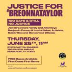 Sia Instagram – What are you doing to show up for #BreonnaTaylor? 
How are you showing up for #BreonnaTaylor?? It’s been 100 DAYS and still no justice! 
TODAY in solidarity with the @untilfreedom rally for Breonna Taylor in Kentucky we 
DEMAND that @DanieljayCameron charge and arrest Jonathan Mattingly, Brett 
Hankison, Myles Cosgrove and Joshua Jaynes.
We also demand that state representatives Joni Jenkins and senator Morgan McGarvey 
present a statewide ban on No-Knock Warrants.
Share this!! Make and post your own videos and email these people relentlessly. 
Sending love and gratitude for everyone who refuses to be silent until there is 
#JusticeForBreonnaTaylor #SayHerName