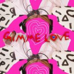 Sia Instagram - Get up and dance babe with the “Gimme Love” lyric video at youtube.com/@sia - Team Sia [video description: various pictures of Sia flash behind the lyrics of her song “Gimme Love”]