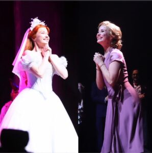 Sierra Boggess Instagram - How it started, how it’s going 😆 November 3, 2007 broadway debut 🧜‍♀️ November 13, 2023 @harmonyanewmusical 🎶 📷 Patrick McMullan 📷 @bruglikas