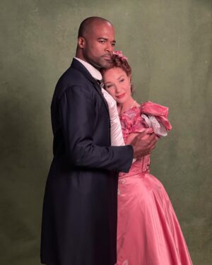 Sierra Boggess Instagram - This came up on our memories today 💐 a love like Lily and Archie may feel like once in a lifetime but can, in fact, transcend thru the realms 💜