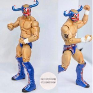 Simon Musk Instagram - A remarkable amount of effort has gone into this! So cool, thanks to Forbidden Figurines over in the United States for this awesome custom action figure!

#wwe #ligero #nxtuk #nxt #wrestling #custom #action #figure #actionfigures #professionathlete