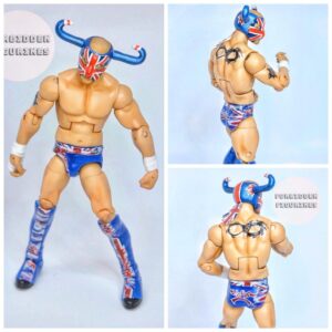 Simon Musk Instagram - A remarkable amount of effort has gone into this! So cool, thanks to Forbidden Figurines over in the United States for this awesome custom action figure!

#wwe #ligero #nxtuk #nxt #wrestling #custom #action #figure #actionfigures #professionathlete
