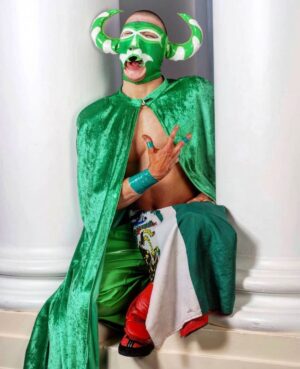 Simon Musk Instagram - Throwback Thursday: I have zero idea when or where this was taken. But I have pleather on, red kickpads with no covers and cheap electrical tape I used to buy from Leeds Market.

Anyway, here’s Tony Knox forcing me to pose like a gargoyle.

#wwe #ligero #nxtuk #nxt #wrestling #photography #throwbackthursday #tbt #tbt❤️ #gargoyle
