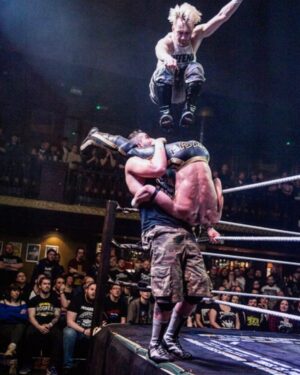 Simon Musk Instagram - Throwback Thursday: Insane shot of being drilled onto the ring apron by Mark Andrews and Eddie Dennis as part of a wild No DQ main event in Manchester, Progress Wrestling Chapter 28, April 2016.

#wwe #ligero #nxtuk #nxt #wrestling #progresswrestling #markandrews #eddiedennis #nathancruz #fsu #origin #manchester
