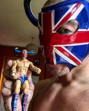 Simon Musk Instagram - And I shall call him......Mini-Me.

#wwe #ligero #nxtuk #nxt #wrestling #actionfigures #wwenetwork