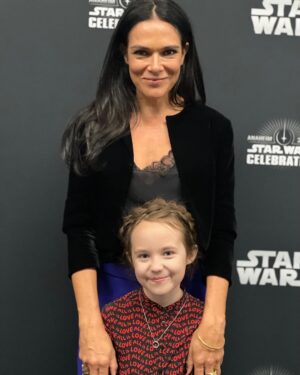 Simone Kessell Instagram - I adore you @vivienlyrablair ♥️ I am so proud of your performance as #princessleia in @obiwankenobi look at that face 😻