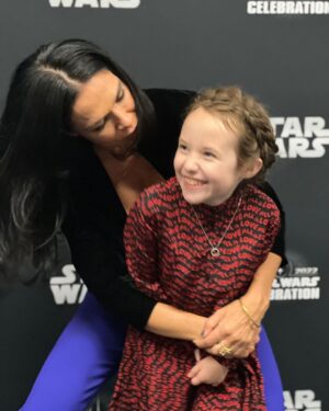 Simone Kessell Instagram - I adore you @vivienlyrablair ♥️ I am so proud of your performance as #princessleia in @obiwankenobi look at that face 😻
