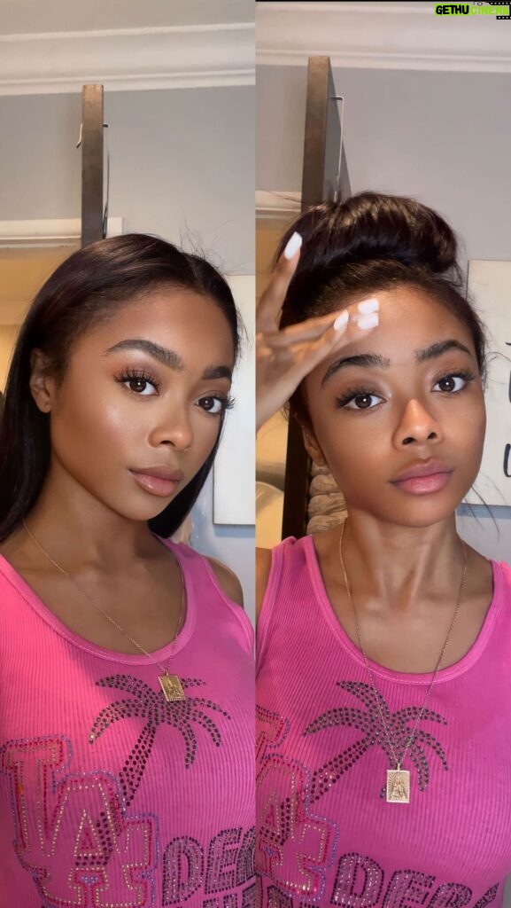 Skai Jackson Instagram - Updated skincare routine! Let me know if you guys want me to post more videos💕 Los Angeles, California