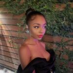 Skai Jackson Instagram – Had a fabulous time at @marsaimartin 18th birthday party! 🖤 

#STYLEDbyMonicaRose