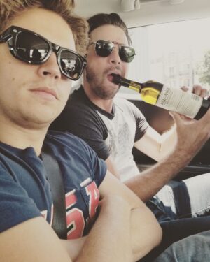 Skeet Ulrich Instagram - Happy Birthday brotha!! I am a better person for knowing you...and so are you 😜