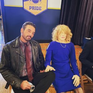 Skeet Ulrich Instagram - It’s always fun doing scenes with @madchenamick her stillness is magnetic