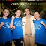 Skye Nicolson Instagram – @matchroomboxing in the community 💫 was refreshing to see so many girls in the boxing gym! The future is bright 🥊💫🤍 Dublin, Ireland