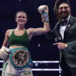 Skye Nicolson Instagram – Big soppy post sorry🥹 Finished the year in style to go 9-0 and retaining my place as #1 in the world with the @wbcboxing and now awaiting mandatory status for my shot at the crown 👑 this year saw me let go of the dream for Olympic gold and go all in on my professional career and it wasn’t a decision I took lightly- but when I’m all in, I’m all in. I give my everything to this sport because I want to be the best and I want to leave a legacy like my idols have done before me. I am so incredibly blessed to have the most amazing team of people guiding my career and putting in the work alongside me day in, day out and I cannot express how grateful I am to have found myself in the position I’m in and how the past two years has changed my life. This is still the infancy of my professional career and I’m on the verge of world title contention- potentially against a p4p great and trailblazer of the sport. The amount of pinch-me moments are countless at this point!!! They say a happy fighter is a dangerous fighter so y’all better watch out cause I can’t stop smiling 🥹 thank you to the incredible people on this journey with me- we are headed for the top 🔝👑✨🤍 @eddie_lam71 @bradleyskeete @paulready_ @alexelvy_twi @eddiehearn @matchroomboxing @jennylam88888 @iboxgym_pro @waynetolton_ @johnnyghostsphoto and to everyone who believes in me and supports me- it means the world to me 🤍✨ big love! Dublin, Ireland