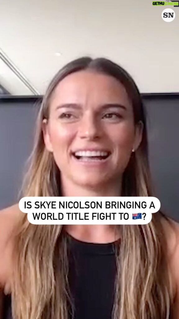 Skye Nicolson Instagram - Skye Nicolson bringing a world title fight to Brisbane? Yes please. The Aussie is looking to lock in a fight with Sarah Mahfoud for the WBC featherweight crown.