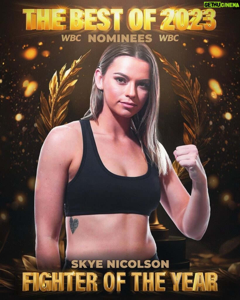 Skye Nicolson Instagram - 🔰 Skye Nicolson 🔰 Nicolson has fiercely fought her way to the top fighting 4 times in 2023. She defeated Tania Alvarez for the Silver title, Linda Lecca going the distance, conquered the interim WBC featherweight crown against Sabrina Pérez and finished the year defending it against Lucy Wildheart. @skyebnic 📲 Share if you believe she should win the award. #wbcboxing #wbcbest2023 Australia