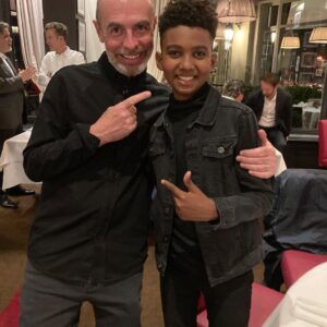 Soan Arhimann Instagram - Magnifique soirée d’inauguration du festival j’ai pu rencontré plein de grand artiste français et se fut un tres grand honneur pour moi merci @festivallabaule