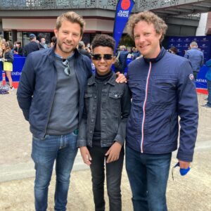 Soan Arhimann Instagram - Magnifique soirée d’inauguration du festival j’ai pu rencontré plein de grand artiste français et se fut un tres grand honneur pour moi merci @festivallabaule