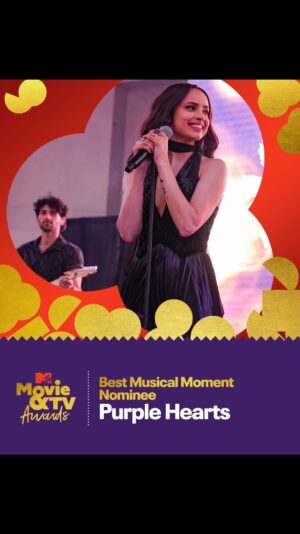 Sofia Carson Instagram - I am nominated for Best Musical Moment at the 2023 #MTVAwards 💜 My Purple Heart could BURST. VOTE TODAY on @MTV’s Instagram Stories starting at 1PM ET, until this Friday MAY 5💜

Thank you for loving this movie and this song as deeply as you do. I adore you. 

VOTE VOTE VOTE my family 💜 COME BACK HOME💜