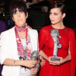 Sofia Carson Instagram - I’ll cherish this moment forever. The legend himself, Mr. Clive Davis & the legend herself, my dear Diane Warren. The brilliant minds and hearts that gifted the world with the greatest music we have ever known. Thank You. Forever. #ischiaglobalfilmandmusicfestival Ischia, Italy