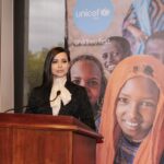 Sofia Carson Instagram - This week, I had the immense honor of speaking at Capitol Hill with @unicef to champion for the Keeping Girls In School Act, a bipartisan legislation that will change and SAVE the lives of 141 MILLION GIRLS around the world. 141 million girls who will never open a book that opens their world. 141 million girls who instead facing their futures, face a world filled with violence and discrimination. 141 million girls who instead of walking into a classroom, are walking down the aisle as child brides forced into early marriages. 141 million girls who need us, who need you. Now. Let us make a promise today, to protect the worlds most precious and yet endangered resource: girls. Let us promise to not stop until every girl can access the education she deserves. Let us promise to raise our voices and get LOUD on behalf of these extraordinary young women. Let us promise that together, we CAN and we WILL, keep our girls in school. Thank you @unicef @unicefusa & my dearest @jfel11 for relentlessly advocating for an equitable world for our girls…My heart is yours, forever.