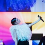 Sofia Carson Instagram - It was an honor to perform at @unwomen’s @heforshe summit💜 Thank you to the United Nations and @unwomen for celebrating and amplifying the voices of the greatest force in the world: women. Gender parity is not solely a woman’s cause. This is humanity’s cause. A fight we must fight united as one. Men and Women. He FOR She. To change the world. Together.