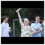 Sofia Vassilieva Instagram - #tbt In the spirit of #Wimbeldon starting! Memories of #funinthesun #tennis #gardenparties #lovedones #winning