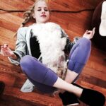 Sofia Vassilieva Instagram - Meditating Buddies!
