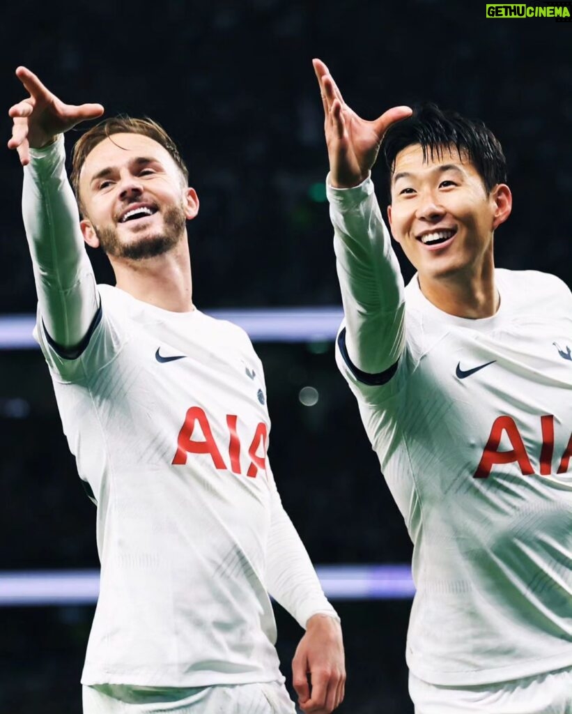 Son Heung-min Instagram - Big support, a top performance and a great result tonight. Just want more and more! Lots of love 🤍 Tottenham Hotspur Stadium